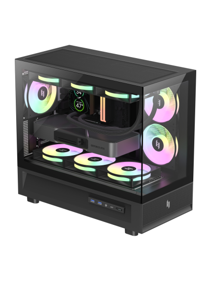 Gamemax Case | NEX C31 BK | MATX/BTF 3