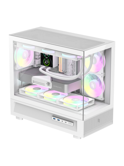 Gamemax Case | NEX C31 WH | MATX/BTF 3 Gamemax Case | NEX C31 WH | MATX/BTF 3