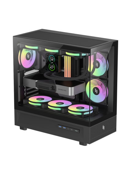 Gamemax Case | NEX C51 BK | ATX/BTF 2