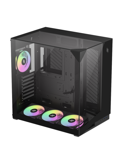 Gamemax Case | NEX C56 VC BK | ATX 3