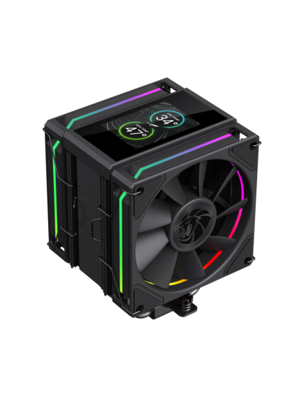 Gamemax CPU Air Cooler | SIGMA 620 LCD BK | Black Gamemax CPU Air Cooler | SIGMA 620 LCD BK | Black