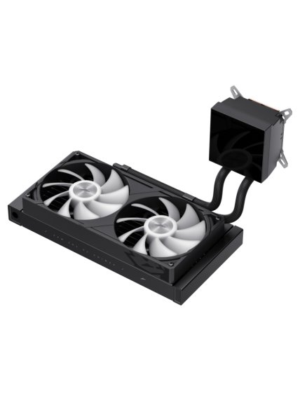Gamemax CPU Liquid Cooler | GLACIER 240 LCD BK | Black 6 Gamemax CPU Liquid Cooler | GLACIER 240 LCD BK | Black 6
