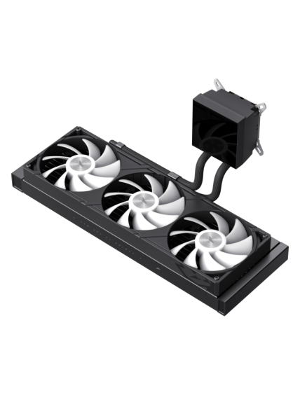 Gamemax CPU Liquid Cooler | GLACIER 360 LCD BK | Black 6 Gamemax CPU Liquid Cooler | GLACIER 360 LCD BK | Black 6