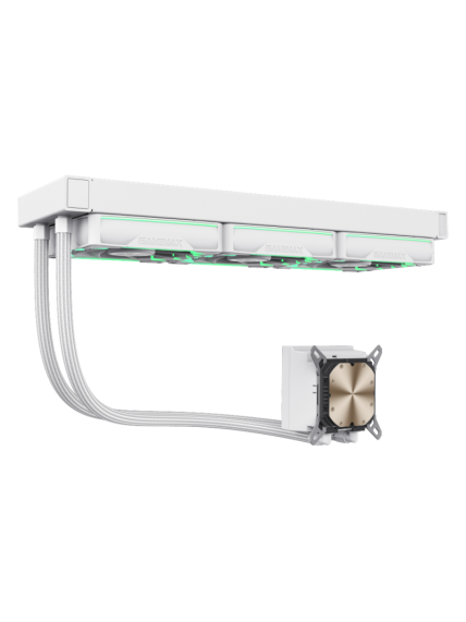 Gamemax CPU Liquid Cooler | HAILSTORM 360 LCD WH | White 7 Gamemax CPU Liquid Cooler | HAILSTORM 360 LCD WH | White 7