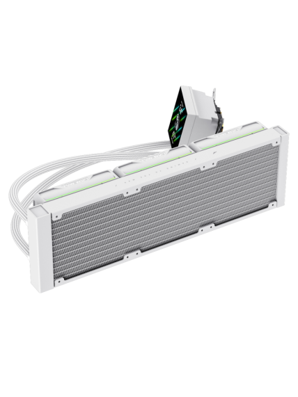 Gamemax CPU Liquid Cooler | HAILSTORM 360 LCD WH | White 9 Gamemax CPU Liquid Cooler | HAILSTORM 360 LCD WH | White 9