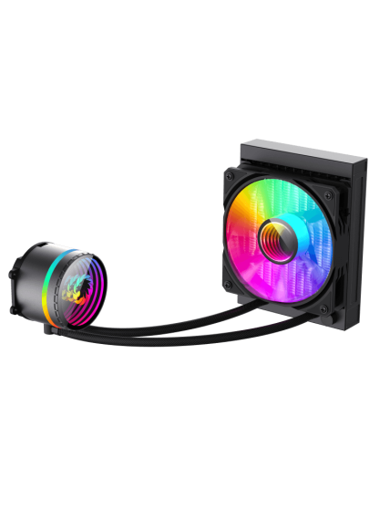 Gamemax CPU Liquid Cooler | ICEBURG 120 BK | Black 2 Gamemax CPU Liquid Cooler | ICEBURG 120 BK | Black 2