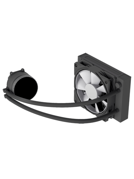 Gamemax CPU Liquid Cooler | ICEBURG 120 BK | Black 9 Gamemax CPU Liquid Cooler | ICEBURG 120 BK | Black 9