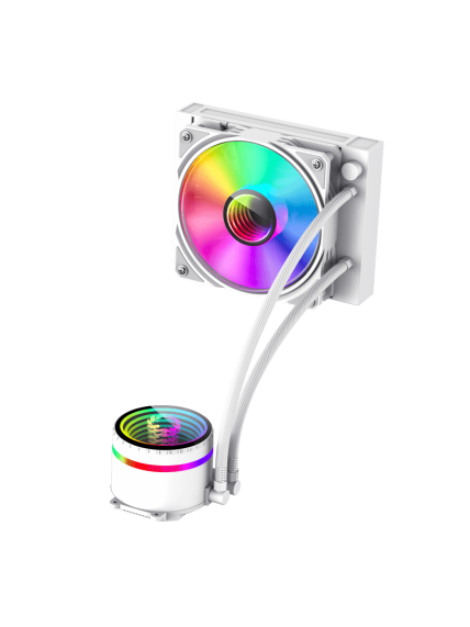 Gamemax CPU Liquid Cooler | ICEBURG 120 WT | White 3 Gamemax CPU Liquid Cooler | ICEBURG 120 WT | White 3
