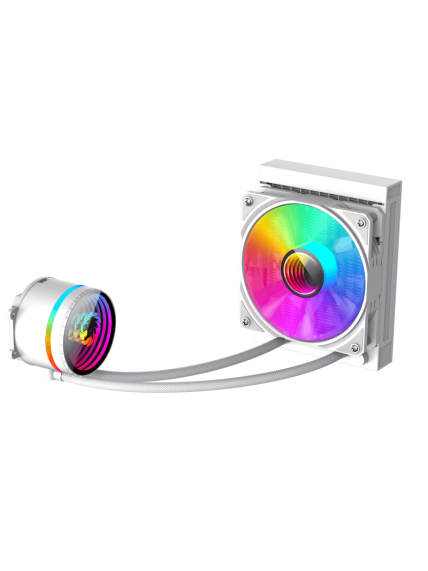 Gamemax CPU Liquid Cooler | ICEBURG 120 WT | White 4 Gamemax CPU Liquid Cooler | ICEBURG 120 WT | White 4