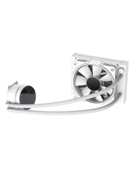 Gamemax CPU Liquid Cooler | ICEBURG 120 WT | White 1 Gamemax CPU Liquid Cooler | ICEBURG 120 WT | White 1
