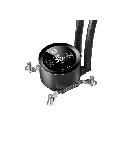 Gamemax CPU Liquid Cooler | ICEBURG 240 DIGITAL BK | Black 5 Gamemax CPU Liquid Cooler | ICEBURG 240 DIGITAL BK | Black 5