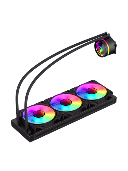 Gamemax CPU Liquid Cooler | ICEBURG 360 INFINITY BK | Black 6 Gamemax CPU Liquid Cooler | ICEBURG 360 INFINITY BK | Black 6
