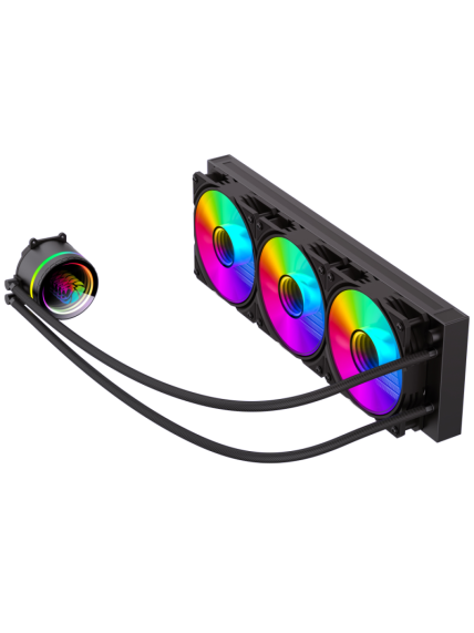 Gamemax CPU Liquid Cooler | ICEBURG 360 INFINITY BK | Black 7 Gamemax CPU Liquid Cooler | ICEBURG 360 INFINITY BK | Black 7