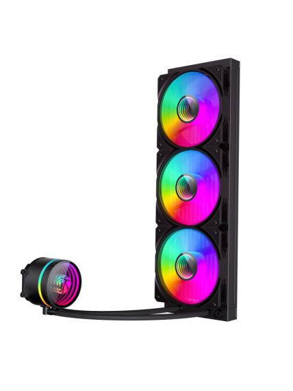 Gamemax CPU Liquid Cooler | ICEBURG 360 INFINITY BK | Black 8 Gamemax CPU Liquid Cooler | ICEBURG 360 INFINITY BK | Black 8