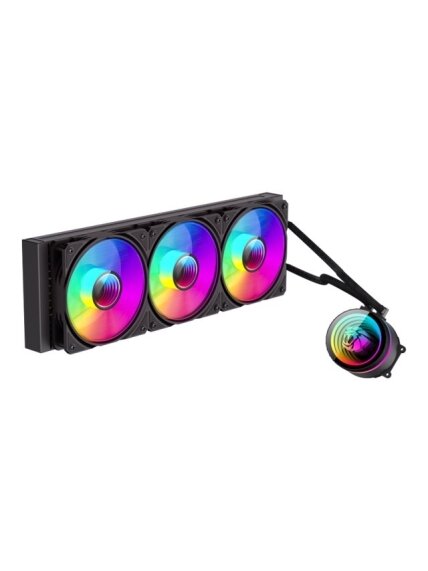 Gamemax CPU Liquid Cooler | ICEBURG 360 INFINITY BK | Black Gamemax CPU Liquid Cooler | ICEBURG 360 INFINITY BK | Black