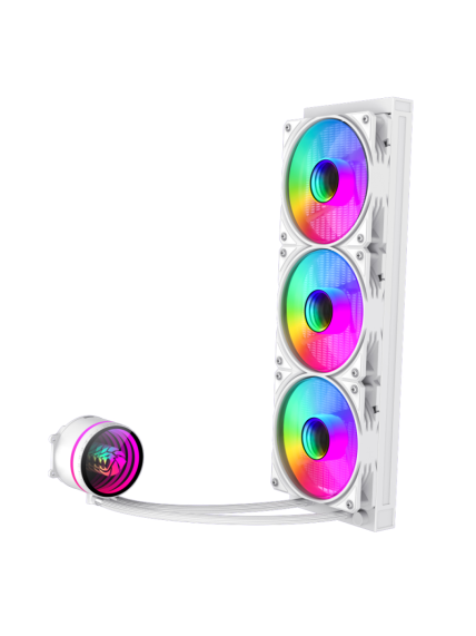 Gamemax CPU Liquid Cooler | ICEBURG 360 INFINITY WH | White 4 Gamemax CPU Liquid Cooler | ICEBURG 360 INFINITY WH | White 4