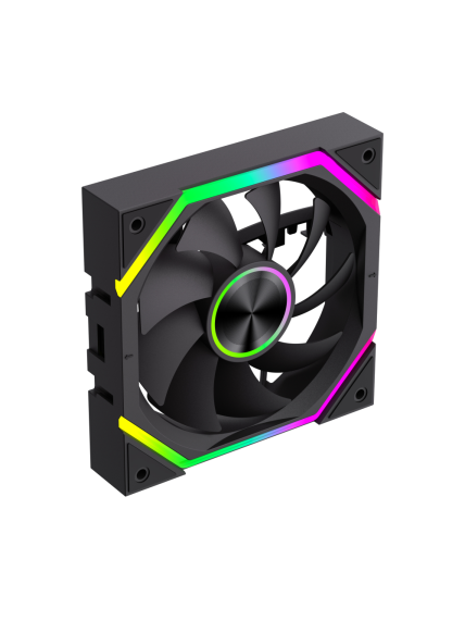 Gamemax FN12A-N2 WL | Case fan | Black 4 Gamemax FN12A-N2 WL | Case fan | Black 4