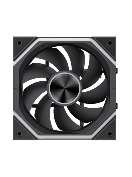 Gamemax FN12A-N2 WL | Case fan | Black 5 Gamemax FN12A-N2 WL | Case fan | Black 5