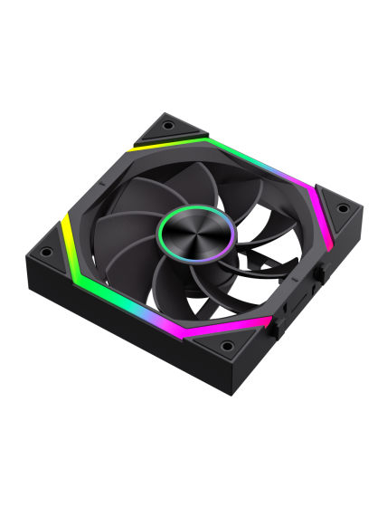 Gamemax FN12A-N2 WL-R | Case fan | Black 2 Gamemax FN12A-N2 WL-R | Case fan | Black 2