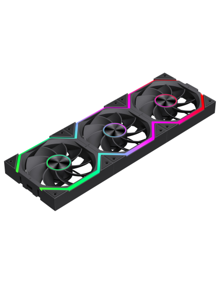 Gamemax FN12A-N2 WL-R | Case fan | Black Gamemax FN12A-N2 WL-R | Case fan | Black