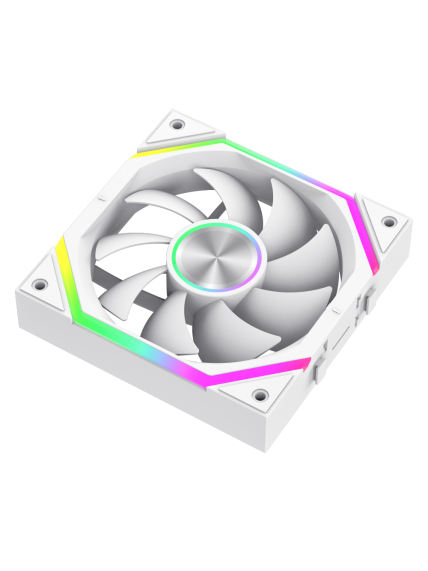 Gamemax FN12A-N2 WL-W | Case fan | White 2 Gamemax FN12A-N2 WL-W | Case fan | White 2
