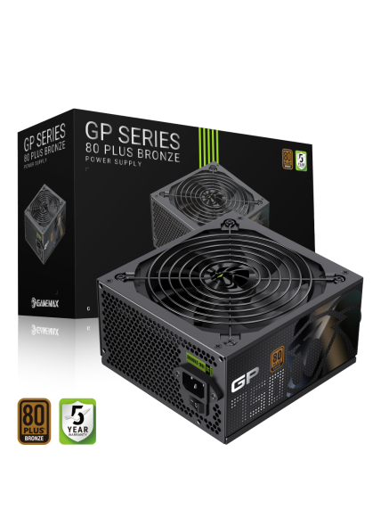 Gamemax PSU | GP 750B | 750 W | Bronze | Non-Modular