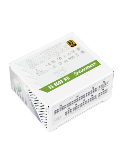 Gamemax PSU | GS 850G WH | 850 W | SFX | White | Full Modular 5 Gamemax PSU | GS 850G WH | 850 W | SFX | White | Full Modular 5