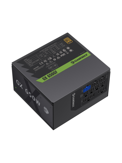 Gamemax PSU | GX 650GF | 650 W | Gold | Full Modular 7 Gamemax PSU | GX 650GF | 650 W | Gold | Full Modular 7