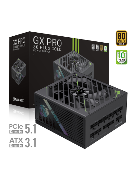 Gamemax PSU | GX 850G | 850 W | Gold | Modular 2