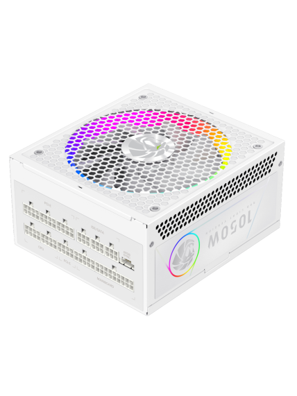 Gamemax PSU | RGB 1050G WH | 1050 W | Gold | White | Full Modular 2