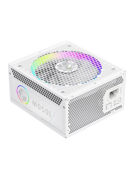 Gamemax PSU | RGB 1050G WH | 1050 W | Gold | White | Full Modular 1 Gamemax PSU | RGB 1050G WH | 1050 W | Gold | White | Full Modular 1