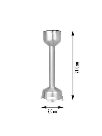 Gastroback Powermix Hand Blender FlexCord | 40968 | Hand Blender | 1500 W | Number of speeds 20 | Turbo mode | Silver/Black 7