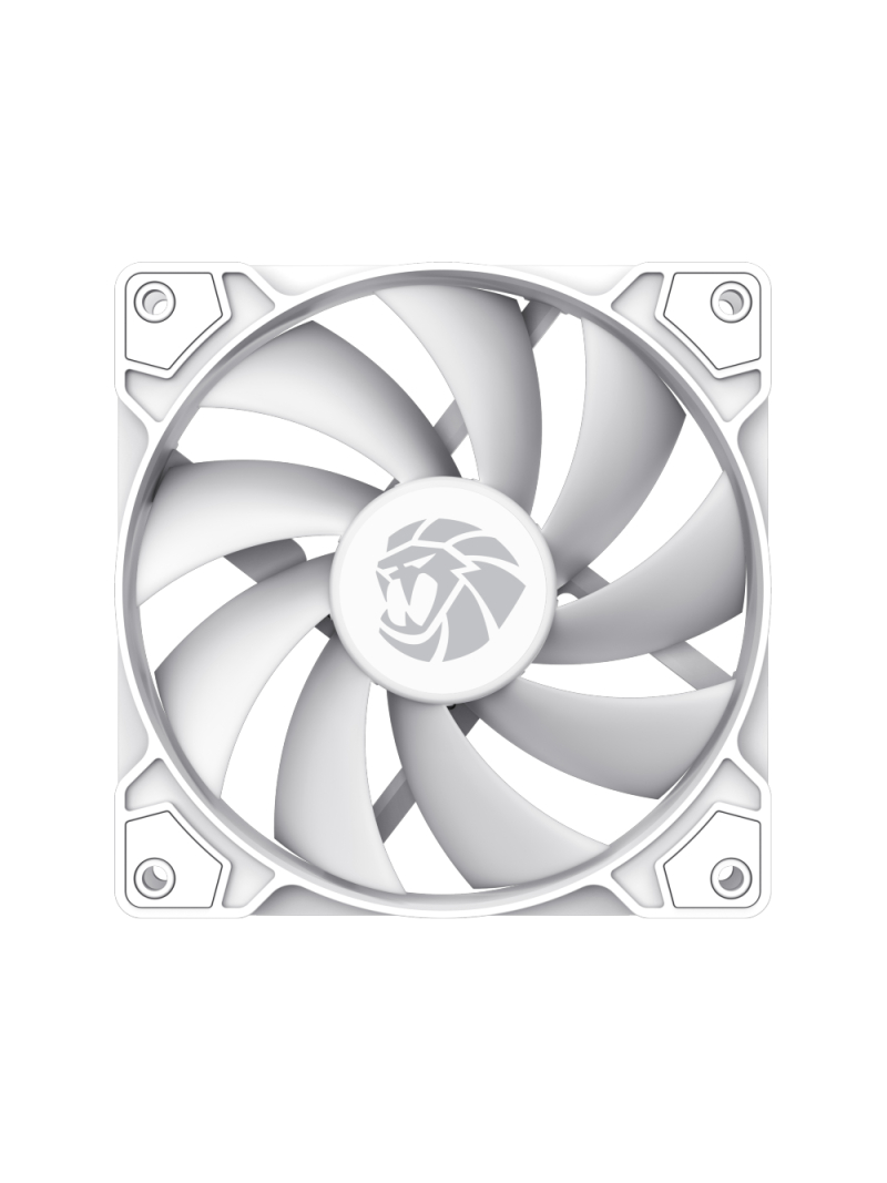 Gamemax Case Fan | FN12A-S5-W | White 4