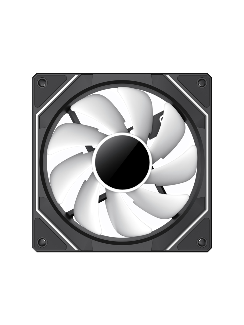 Gamemax Case Fan | FN12A-S8I | Black 2