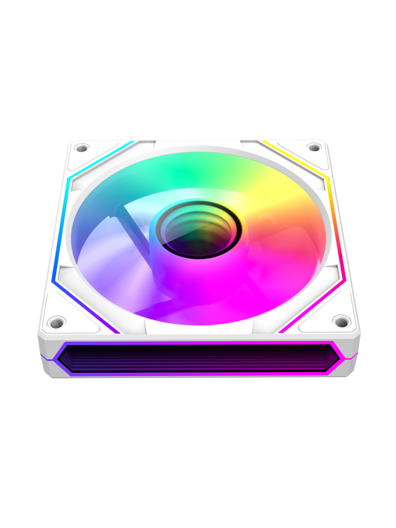 Gamemax Case Fan | FN12A-S8I-W | White 1