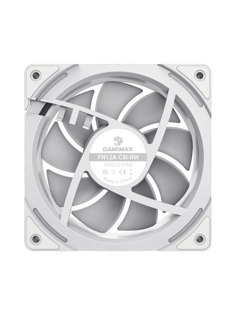 Gamemax Case Fan | KF300R WH | White 6