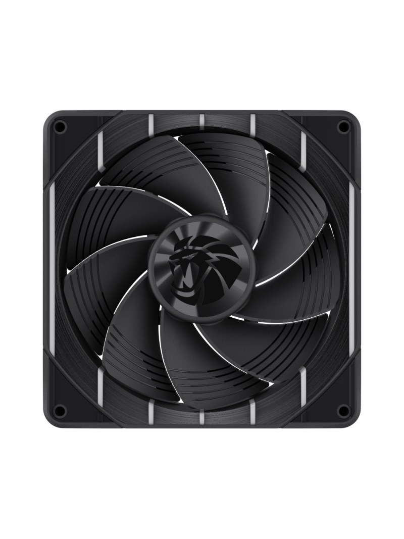 Gamemax Case Fan | TORNADO T12 ARGB-R | Black 6