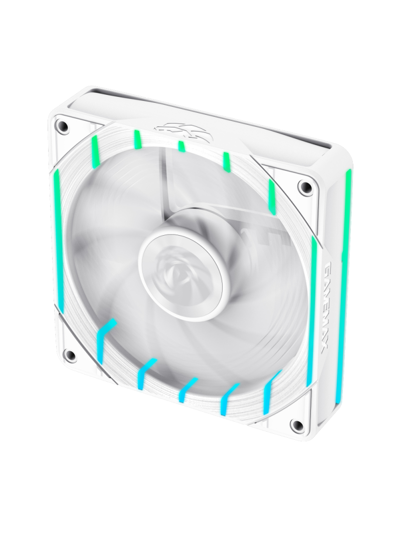 Gamemax Case Fan | TORNADO T12 ARGB-RW | White 2 Gamemax Case Fan | TORNADO T12 ARGB-RW | White 2