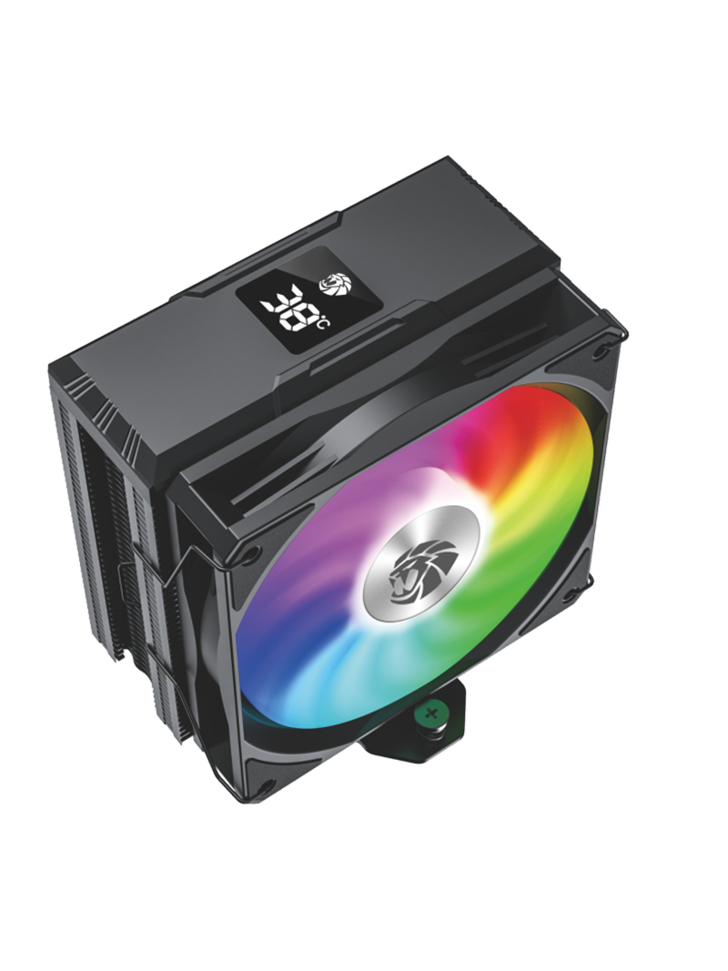 Gamemax CPU Air Cooler | SIGMA 520 DIGITAL BK | Black 4 Gamemax CPU Air Cooler | SIGMA 520 DIGITAL BK | Black 4