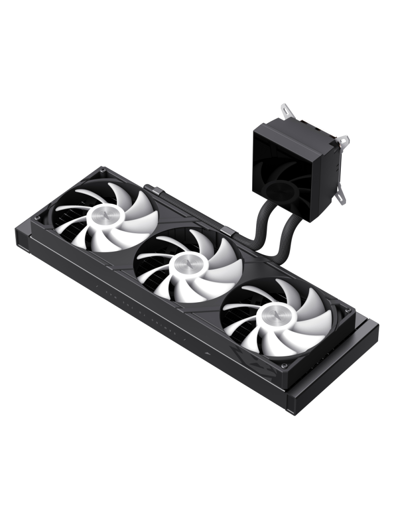 Gamemax CPU Liquid Cooler | GLACIER 360 LCD BK | Black 6 Gamemax CPU Liquid Cooler | GLACIER 360 LCD BK | Black 6