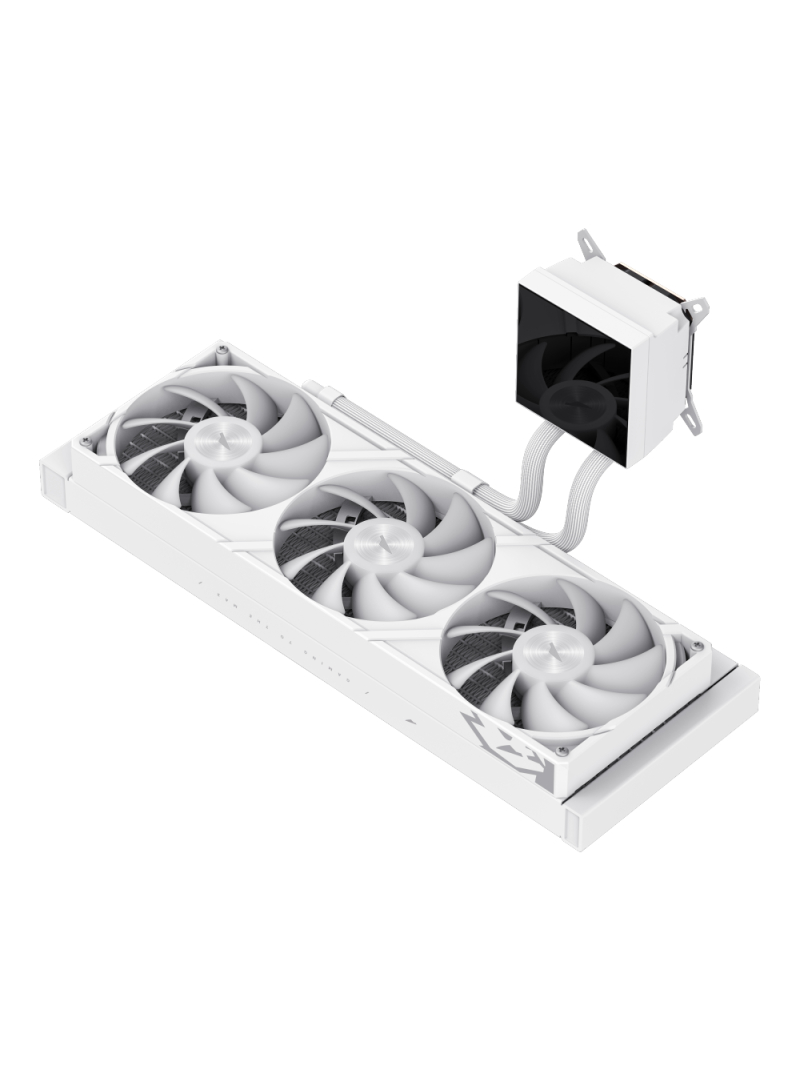 Gamemax CPU Liquid Cooler | GLACIER 360 LCD WH | White 6 Gamemax CPU Liquid Cooler | GLACIER 360 LCD WH | White 6