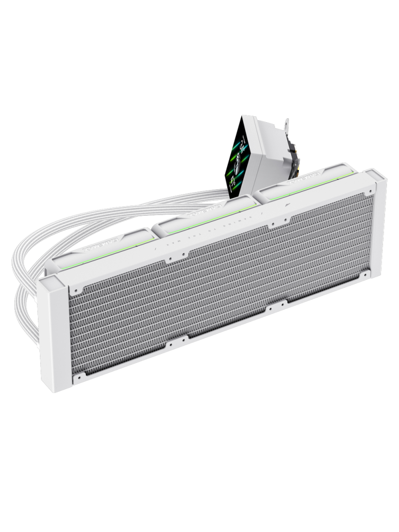 Gamemax CPU Liquid Cooler | HAILSTORM 360 LCD WH | White 9 Gamemax CPU Liquid Cooler | HAILSTORM 360 LCD WH | White 9