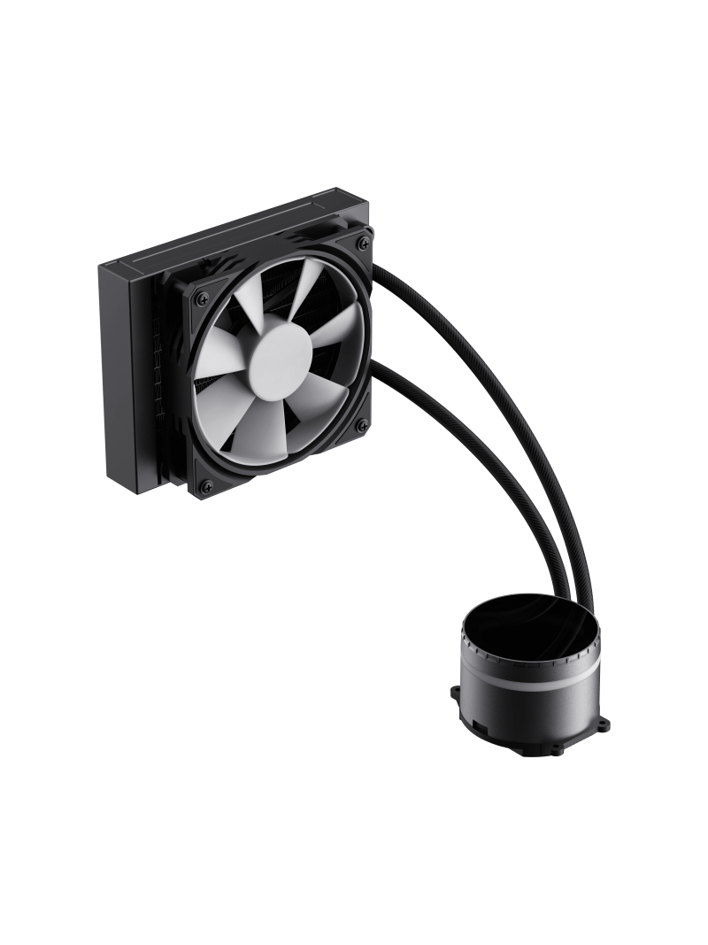 Gamemax CPU Liquid Cooler | ICEBURG 120 BK | Black 4 Gamemax CPU Liquid Cooler | ICEBURG 120 BK | Black 4