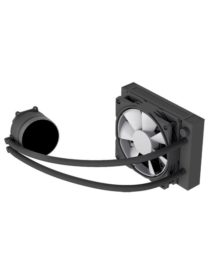 Gamemax CPU Liquid Cooler | ICEBURG 120 BK | Black 9 Gamemax CPU Liquid Cooler | ICEBURG 120 BK | Black 9