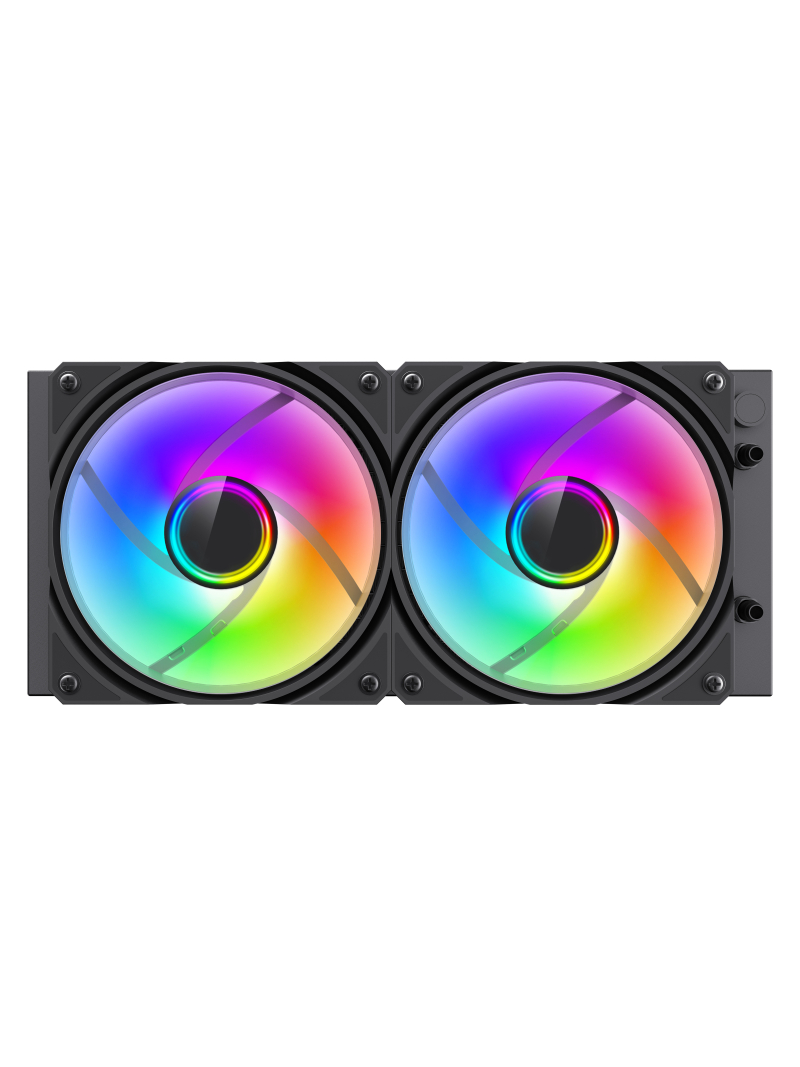 Gamemax CPU Liquid Cooler | ICEBURG 240 INFINITY | Black 2
