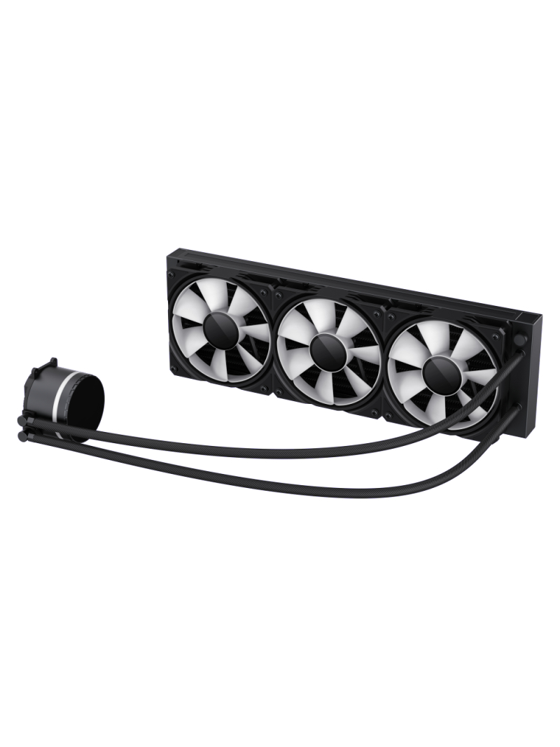 Gamemax CPU Liquid Cooler | ICEBURG 360 INFINITY BK | Black 2 Gamemax CPU Liquid Cooler | ICEBURG 360 INFINITY BK | Black 2