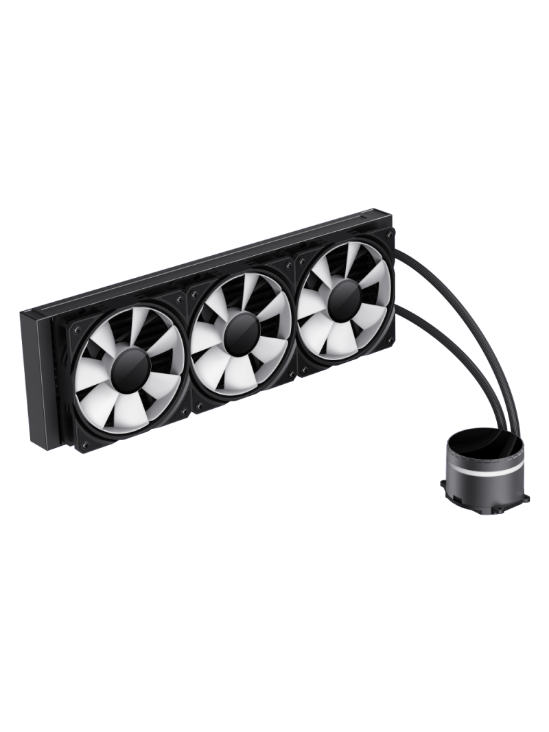 Gamemax CPU Liquid Cooler | ICEBURG 360 INFINITY BK | Black 3 Gamemax CPU Liquid Cooler | ICEBURG 360 INFINITY BK | Black 3