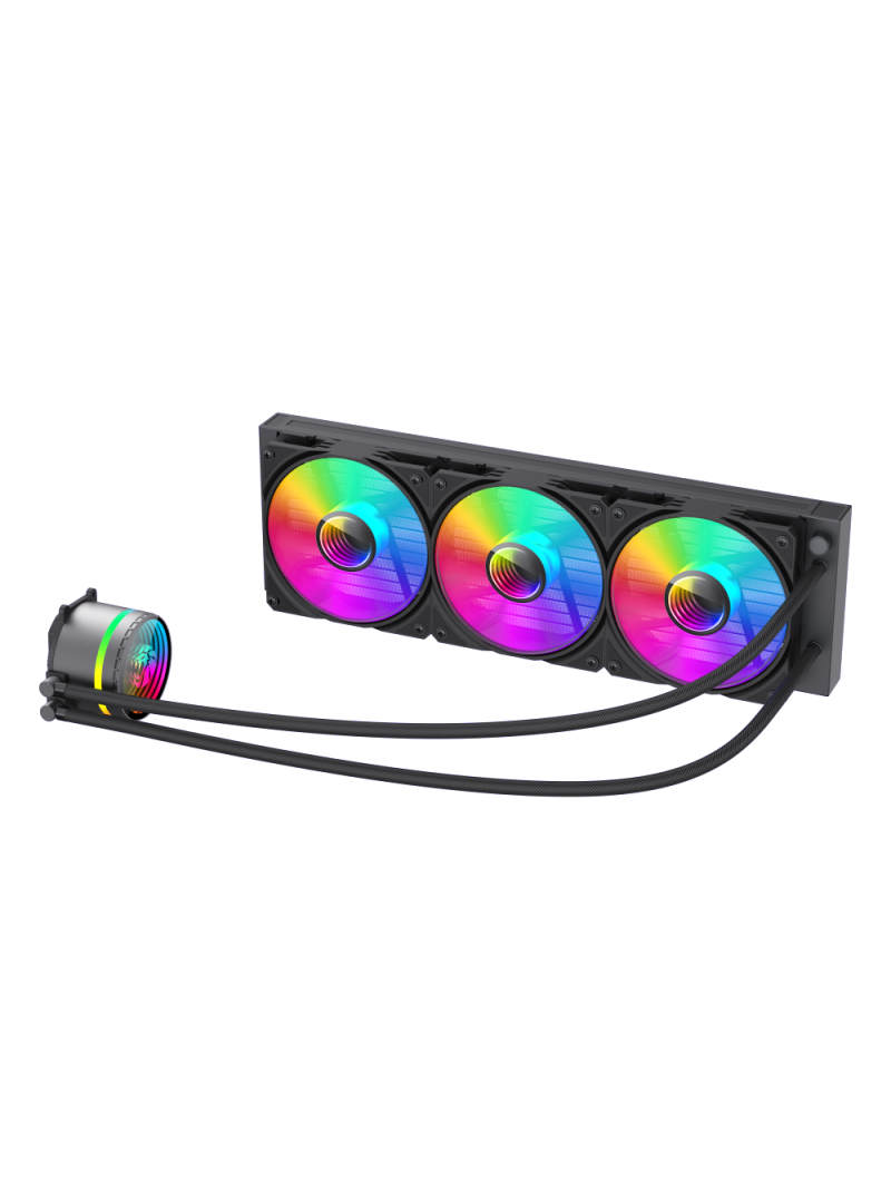 Gamemax CPU Liquid Cooler | ICEBURG 360 INFINITY BK | Black 4 Gamemax CPU Liquid Cooler | ICEBURG 360 INFINITY BK | Black 4