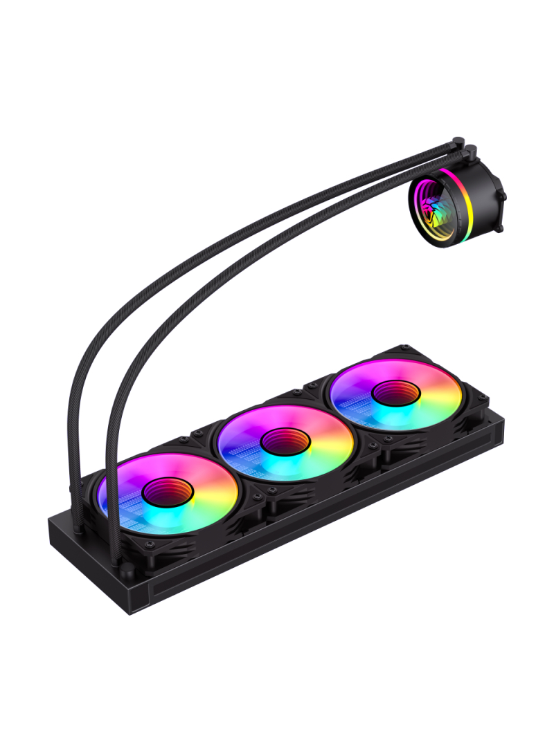 Gamemax CPU Liquid Cooler | ICEBURG 360 INFINITY BK | Black 6 Gamemax CPU Liquid Cooler | ICEBURG 360 INFINITY BK | Black 6