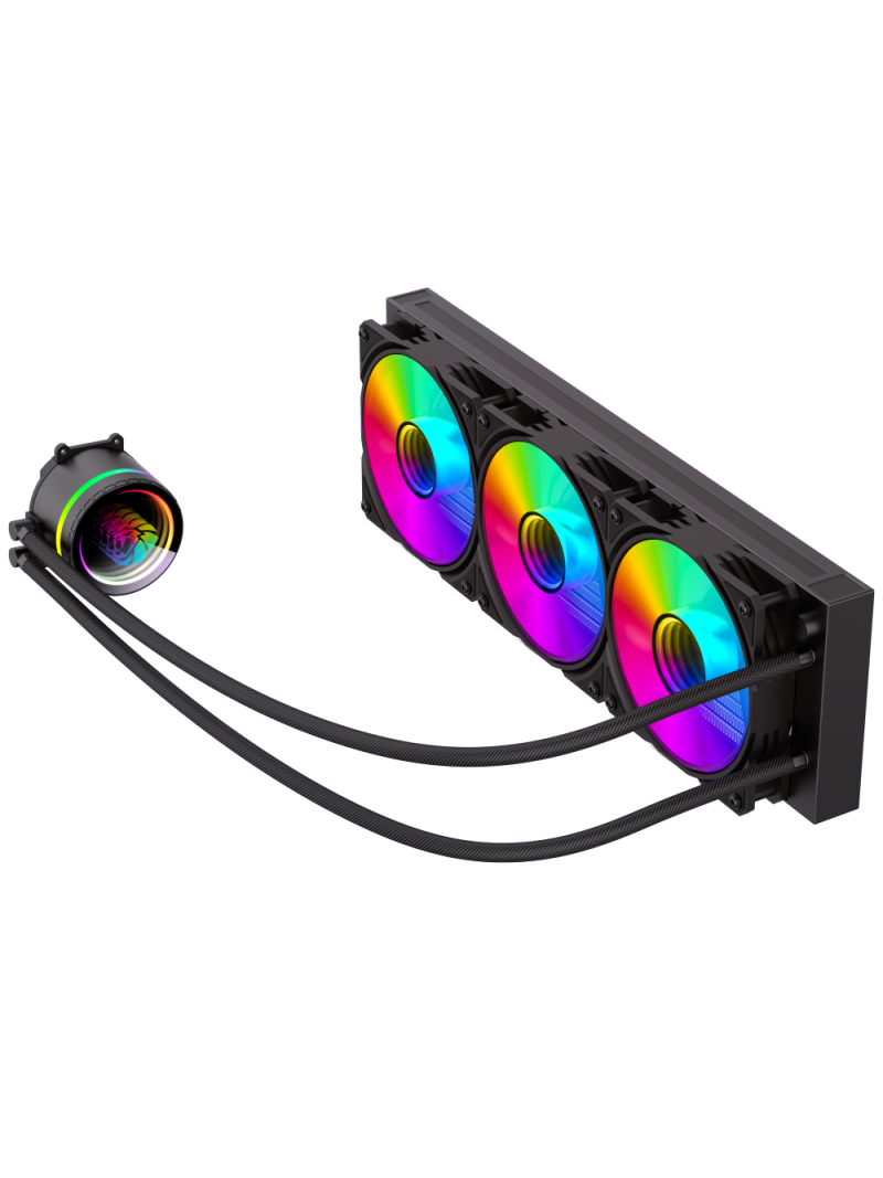 Gamemax CPU Liquid Cooler | ICEBURG 360 INFINITY BK | Black 7 Gamemax CPU Liquid Cooler | ICEBURG 360 INFINITY BK | Black 7